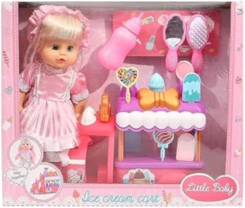 Girls Toy Doll & Accessory - no.ad7708 - Multicolor